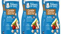 Gerber Baby Snacks Puffs, Strawberry Apple, 1.48 Ounce (Pack of 6)