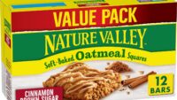 Nature Valley Soft-Baked Oatmeal Squares, Cinnamon Brown Sugar, 12 ct