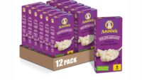 81nMkFyAyXL._SL1500_ Annie’s White Cheddar Shells Macaroni & Cheese Dinner with Organic Pasta, 6 OZ (Pack of 12)