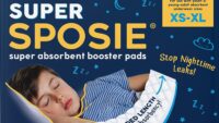 Super Sposie Booster Pads, 64 Count, Unisex-Kids, Incontinence Protector